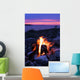Campfire on the Lake Wall Mural