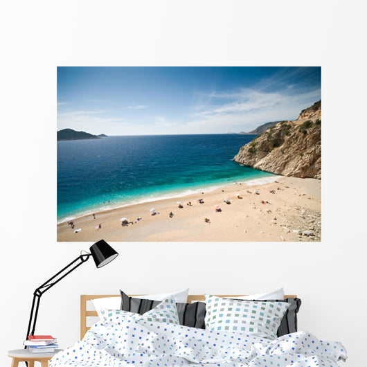 Kaputas Beach Turkish Mediterranean Wall Decal