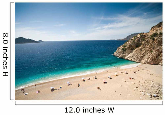 Kaputas Beach Turkish Mediterranean Wall Decal