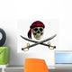 Pirate Skull Wall Decal