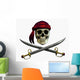 Pirate Skull Wall Decal