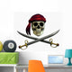 Pirate Skull Wall Decal