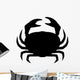 Silhouette Crab Wall Decal