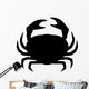 Silhouette Crab Wall Decal