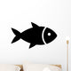Silhouette Fish Wall Decal
