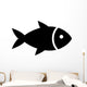 Silhouette Fish Wall Decal