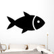 Silhouette Fish Wall Decal