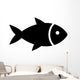 Silhouette Fish Wall Decal