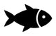 Silhouette Fish Wall Decal