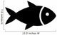 Silhouette Fish Wall Decal