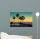 Palm Trees Manhattan Beach Wall Decal