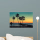 Palm Trees Manhattan Beach Wall Decal