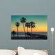 Palm Trees Manhattan Beach Wall Decal