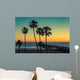 Palm Trees Manhattan Beach Wall Decal