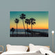 Palm Trees Manhattan Beach Wall Decal
