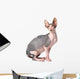 Sphynx Cat Wall Decal