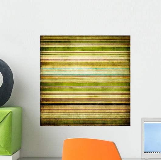 Vintage Stripes Wall Decal