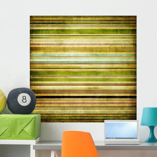 Vintage Stripes Wall Decal