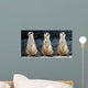 Meerkats Grinning Collage Wall Decal
