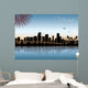 Miami Skyline Wall Decal
