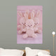 Stuffed Rabbits Wall Decal