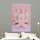 Stuffed Rabbits Wall Decal