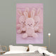 Stuffed Rabbits Wall Decal