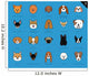 Dog Faces Stroke Icon Wall Decal