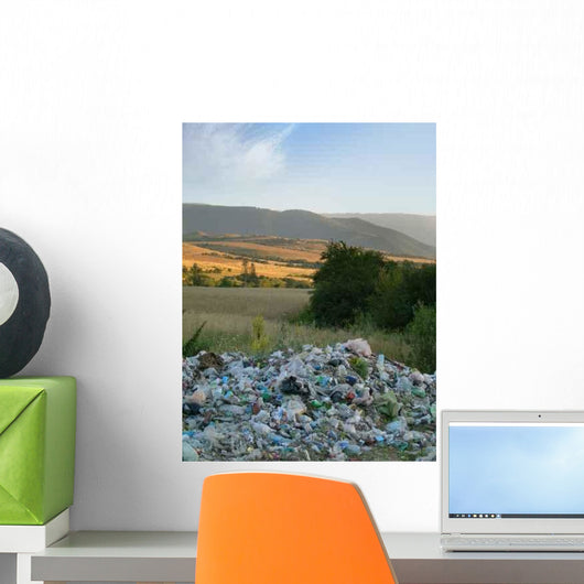 Bunch Trash within Nature Wall Decal