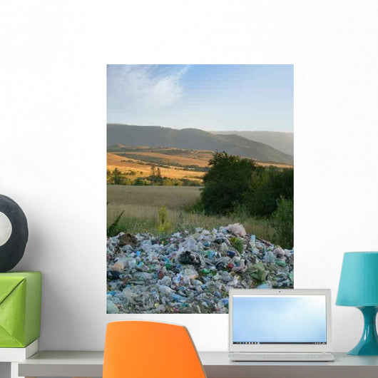 Bunch Trash within Nature Wall Decal