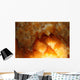Closeup Yellow Citrine Crystals Wall Decal