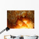 Closeup Yellow Citrine Crystals Wall Decal