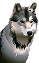Wolf Wall Decal