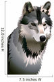 Wolf Wall Decal
