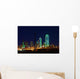 Dallas Texas Skyline Lit Wall Decal
