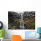 Black Waterfall Wall Decal