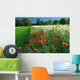 Red Poppies Common Weed Wall Decal