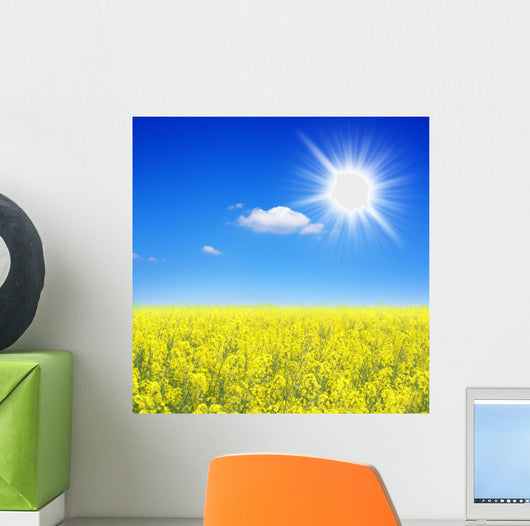 Summer Landscape Wall Decal
