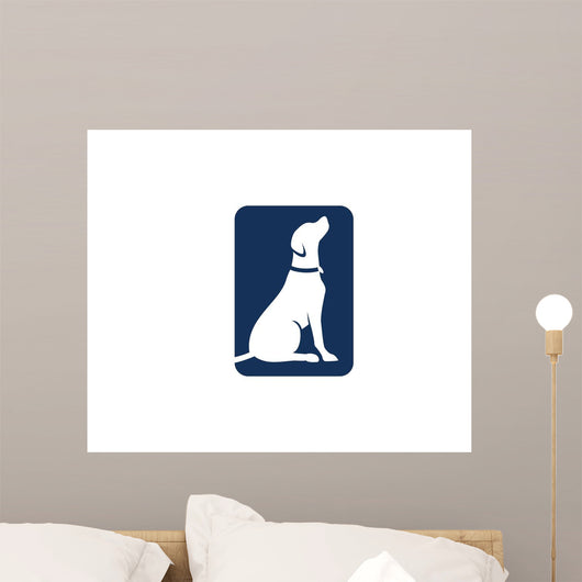 Dog Logo Wall Decal