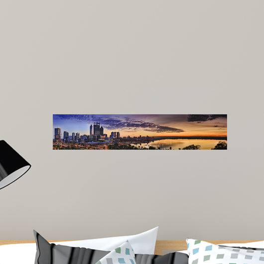 Perth Park Australia Wall Decal Panoramic Wall Decal