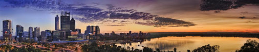 Perth Park Australia Wall Decal Panoramic Wall Decal