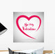 Love and Valentines Day Wall Decal
