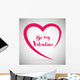 Love and Valentines Day Wall Decal