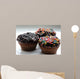 Sweet Chocolate Cupcakes Wall Decal