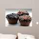 Sweet Chocolate Cupcakes Wall Decal