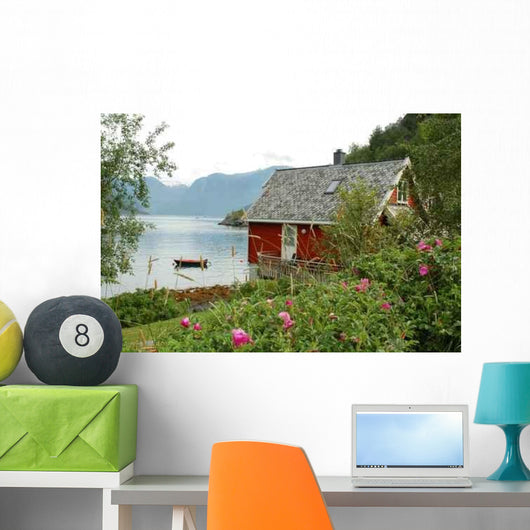 Cottage Fjords Wall Decal