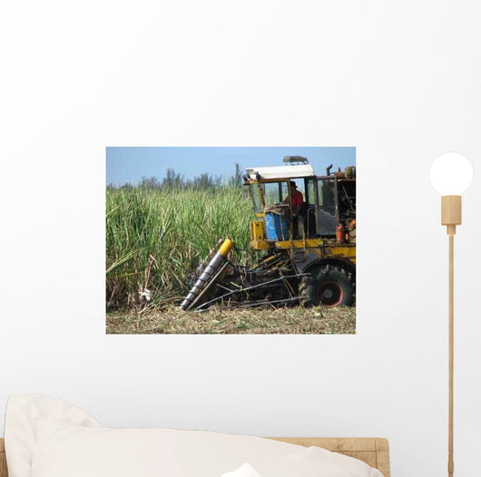 Combine Harvester Cuba Wall Decal
