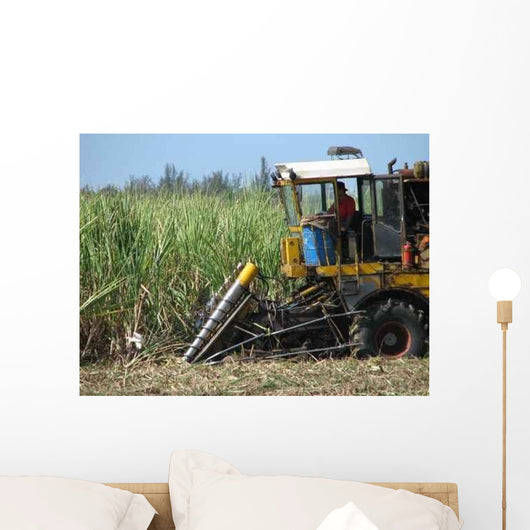 Combine Harvester Cuba Wall Decal