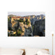Famous Hanging Monastery Meteora Wall Decal