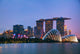Singapore Financial District Wall Decal